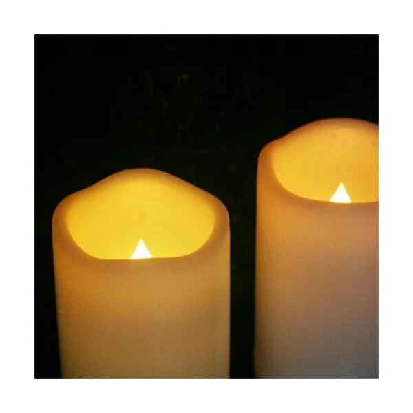 Velas sin llama para exteriores funciona con pilas con_4