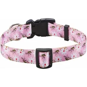 Mihqy Collar de perro con patrones geométricos tribales_2