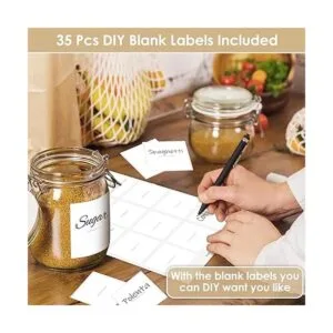 Cludoo 372 etiquetas de lavandería para el baño y el hogar_3