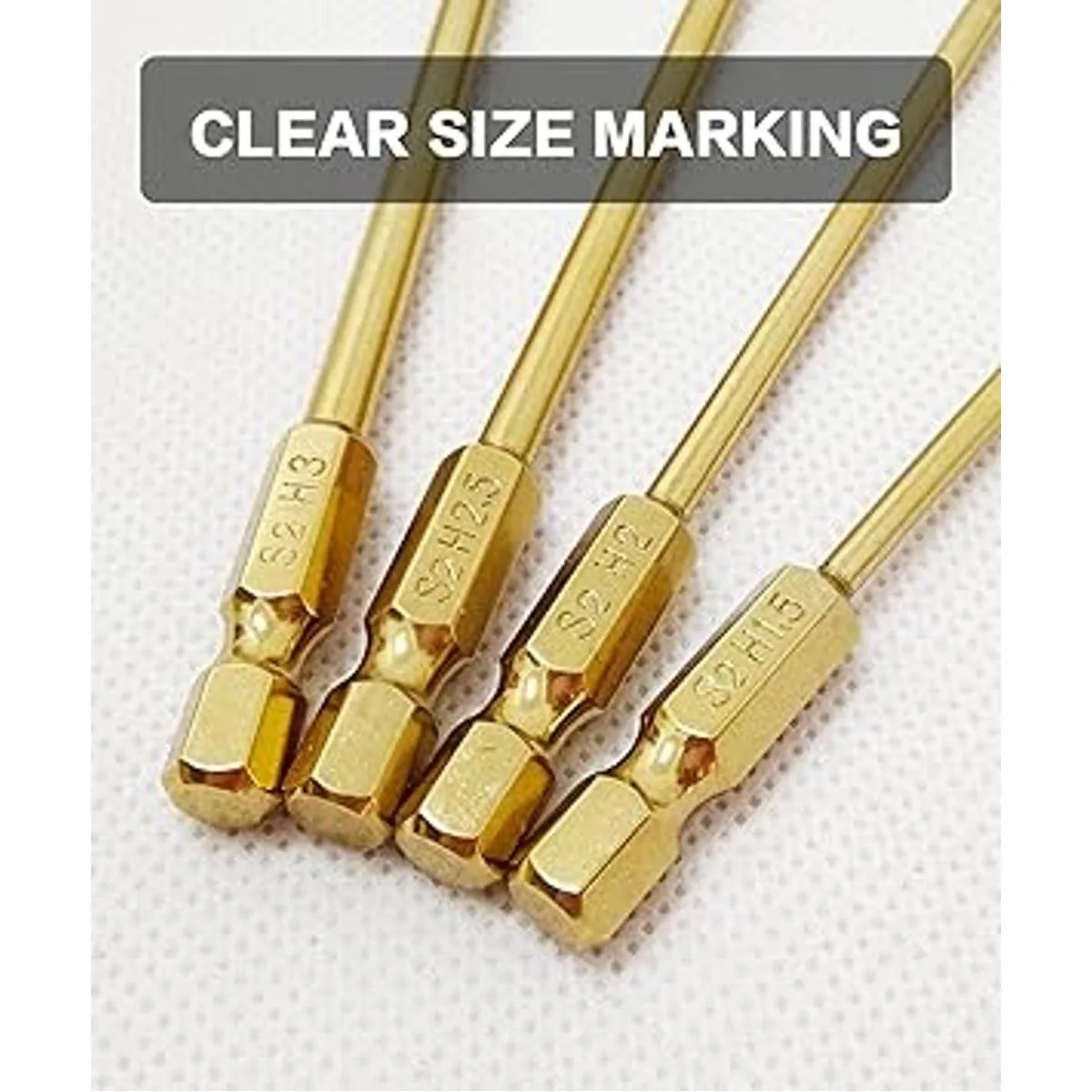 VICRAZZE Juego de brocas hexagonales RC de 1.5 2.0 2.5 y_2