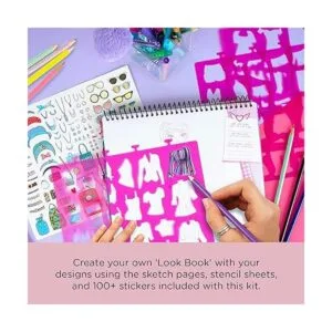 Fashion Angels I Love Fashion Cartera de bocetos para_3