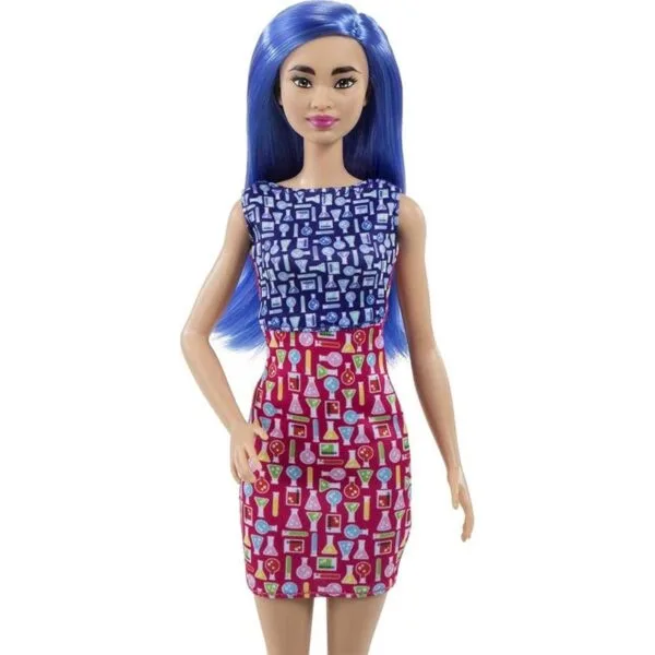 Barbie Muñeca científica 12 pulgadas cabello azul_5