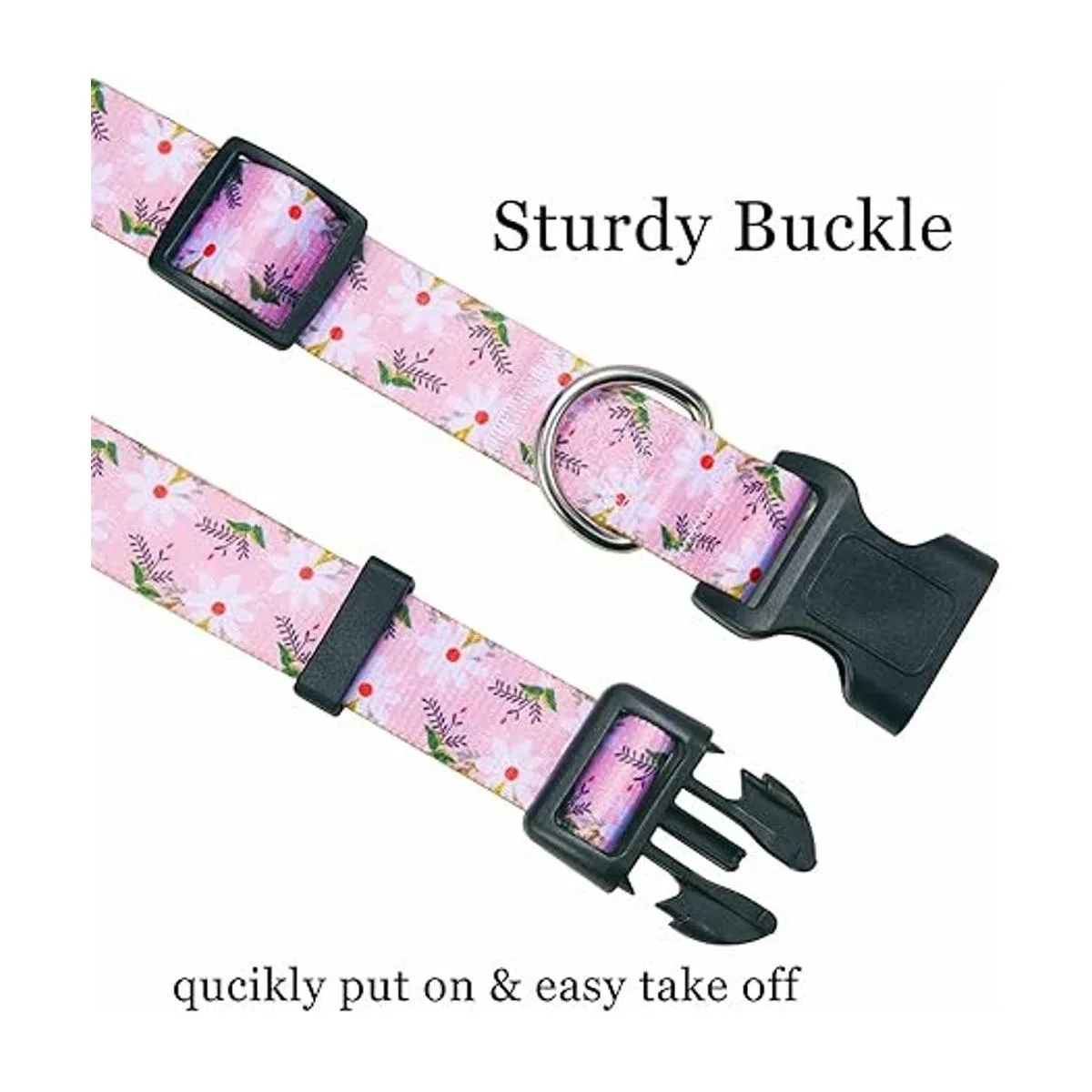 Mihqy Collar de perro con patrones geométricos tribales_4