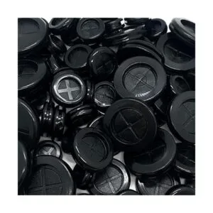 YUFANNET 72 kits de ojales de goma 7 tamaños de ojales de_4