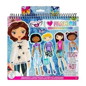 Fashion Angels I Love Fashion Cartera de bocetos para_1