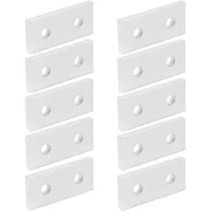 10 unids placa de unión de aluminio plano de conexión de_3