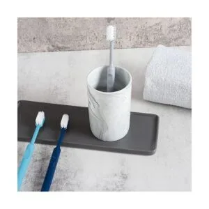 wongwongcat Ceramic Toothbrush Holder 300 ml Marble_5