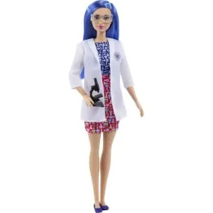 Barbie Muñeca científica 12 pulgadas cabello azul_1