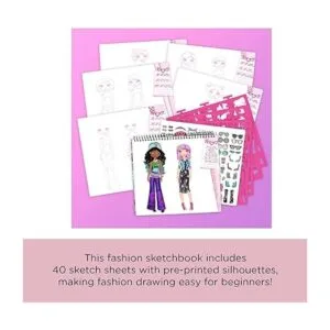 Fashion Angels I Love Fashion Cartera de bocetos para_2