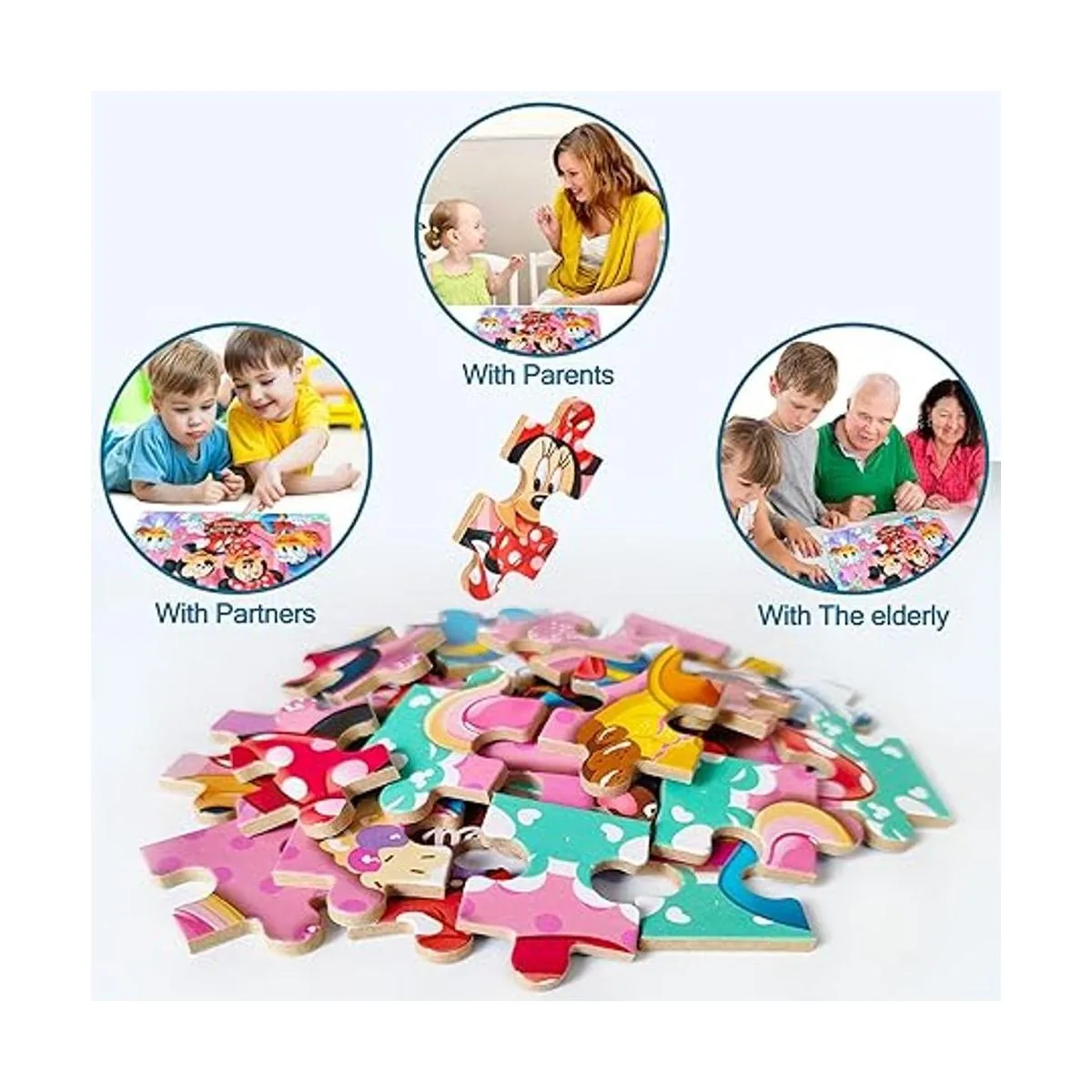 MZZOTOY Rompecabezas para niños de 4 a 8 años en una caja_6