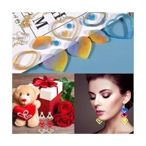 12 pares de moldes de resina para el día de San Valentín_4