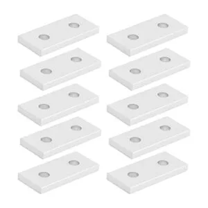 10 unids placa de unión de aluminio plano de conexión de_7