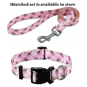 Mihqy Collar de perro con patrones geométricos tribales_6