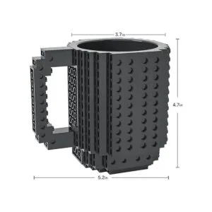 DAYMOO Juego de tazas de ladrillo construido. Tazas de_3