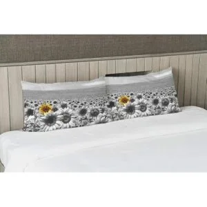EKOBLA Funda de almohada con diseño floral vintage diseño_4