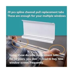 Pestañas de elevación de canal estriado duradero en forma_2