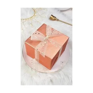 Holijolly Cinta transparente Gold Star Cinta de hilo de_2