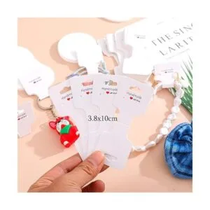 200PCS Necklace Bracelet Display CardsAdhesive Scrunchies_2