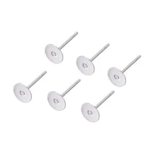 Craftdady 500 piezas de acero inoxidable plano redondo en_1