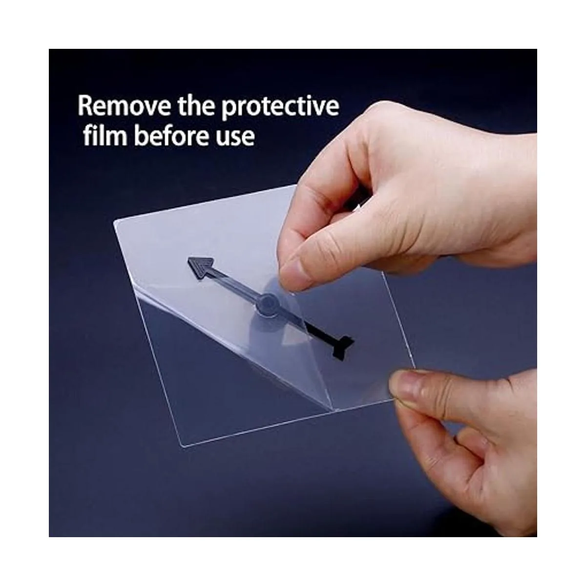 Gejoy Paquete de 10 hilanderos transparentes de borrado en_3