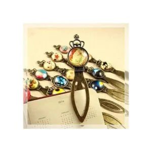 Glarks Juego de 12 marcadores de metal bronce antiguo 6_7