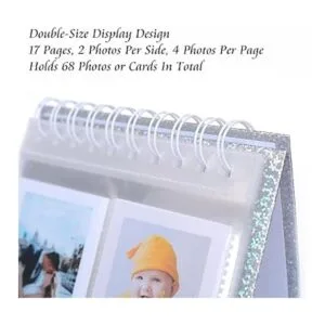 lbumes de 68 bolsillos Polaroid Flip Book álbum de_3