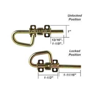 Pernos de cierre de resorte para puertas puertas de_2