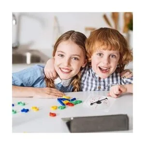 Gejoy Paquete de 10 hilanderos transparentes de borrado en_6