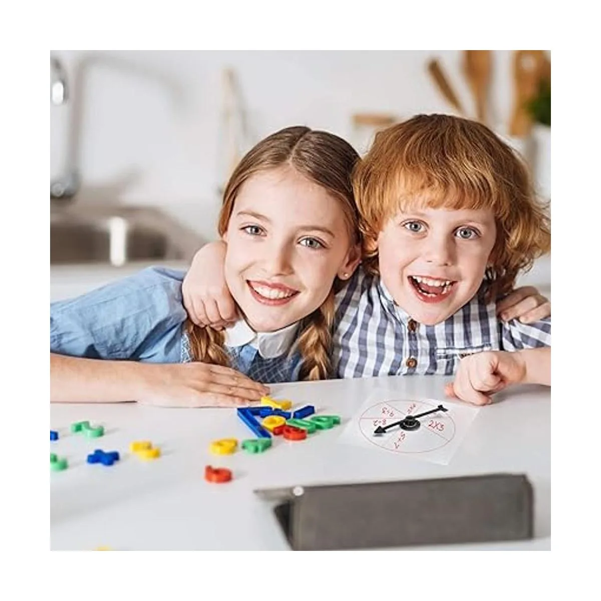 Gejoy Paquete de 10 hilanderos transparentes de borrado en_6