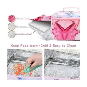 LOIDOU Lonchera térmica para niños y niñas bolsa de_2