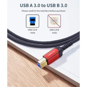 Cable USB B 3.0 JSAUX USBA macho a USBB 3.0 macho 6.6_2
