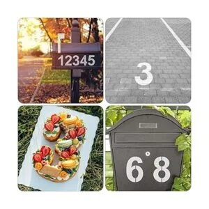 Juego de plantillas de números de 8 pulgadas plantillas_7