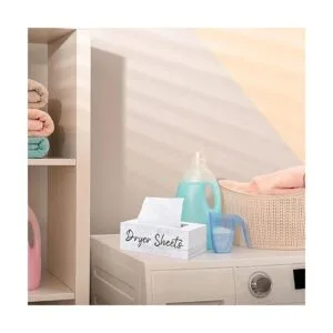 Dispensador de hojas de secadora para decoración de cuarto_5