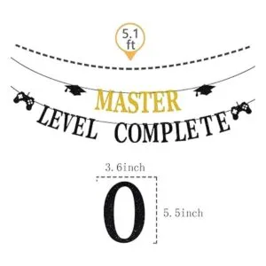 Banner completo de nivel maestro pancarta de_5