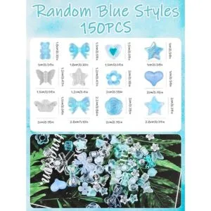 150 cuentas acrílicas para hacer joyas Kalolary colorido_2