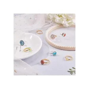 PH PandaHall 40 piezas de 2 colores ajustables base de_4