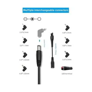 Cargador de coche de 12 V para cojín de asiento Snailax_3