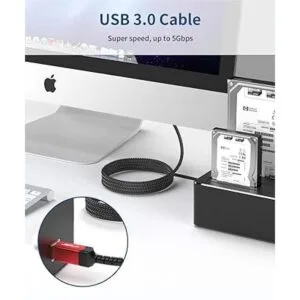 Cable USB B 3.0 JSAUX USBA macho a USBB 3.0 macho 6.6_5