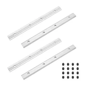 Qjaiune 4 conectores de línea recta 3030 conectores de_1