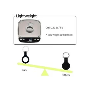 ThingsBag Paquete de 4 fundas de silicona para Airtags con_4