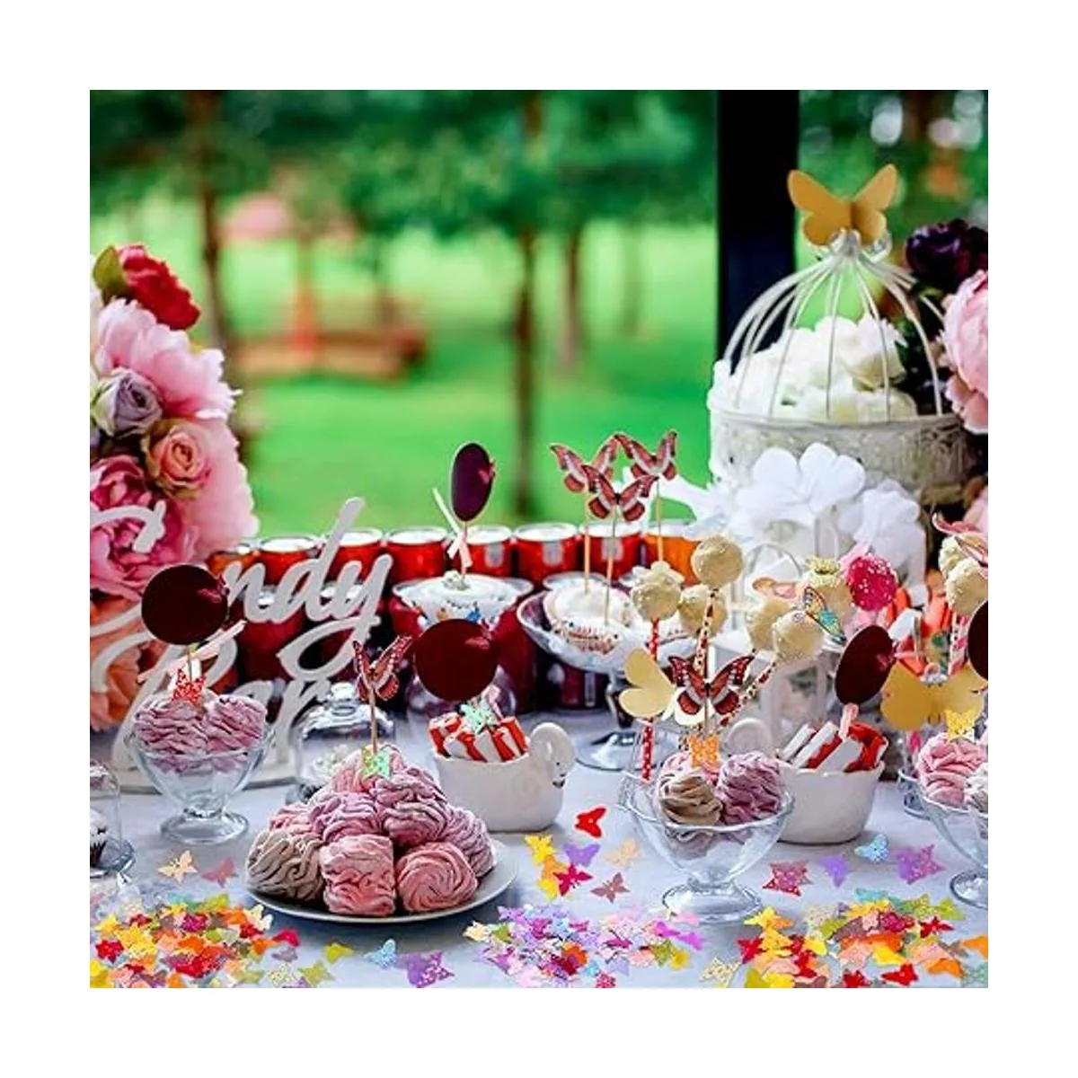 Confeti de mariposas para fiestas confeti de mariposas_6