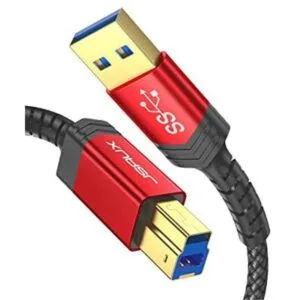 Cable USB B 3.0 JSAUX USBA macho a USBB 3.0 macho 6.6_1