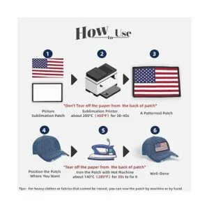 30 parches de sublimación Parches en blanco para_5