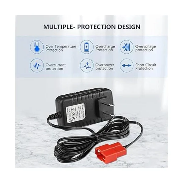 Cargador de batería de 12 voltios para juguetes de montar_2