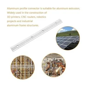 Qjaiune 4 conectores de línea recta 3030 conectores de_6