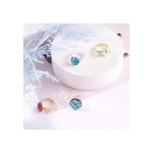 PH PandaHall 40 piezas de 2 colores ajustables base de_5