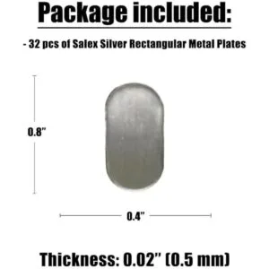 SALEX Placas de metal para montaje magnético pared_2