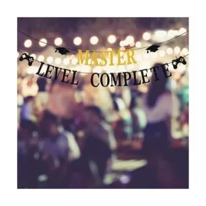 Banner completo de nivel maestro pancarta de_4