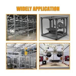 Qjaiune 4 conectores de línea recta 3030 conectores de_7