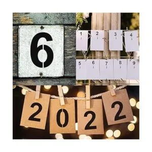 Juego de plantillas de números de 8 pulgadas plantillas_6